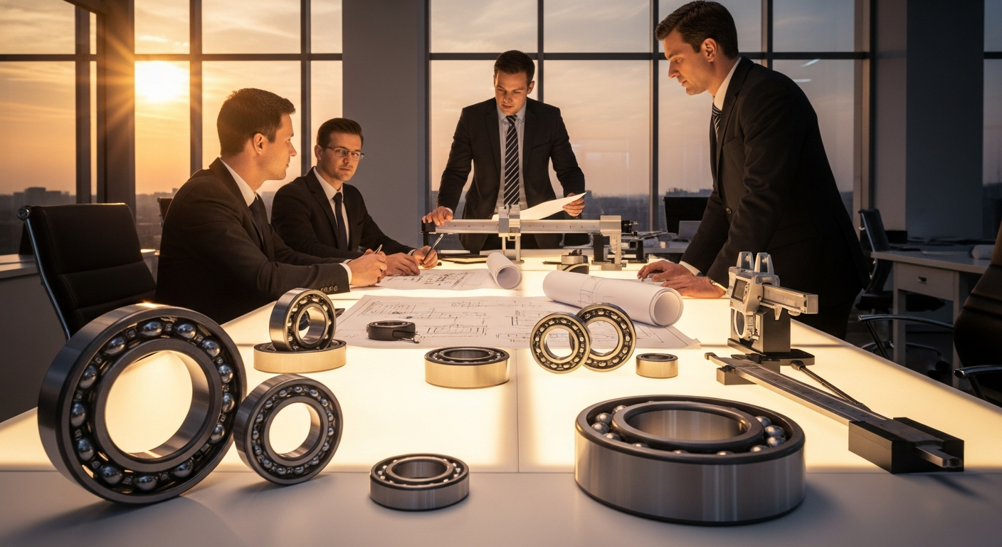 Roulements à billes de précision pour applications industrielles haute performance